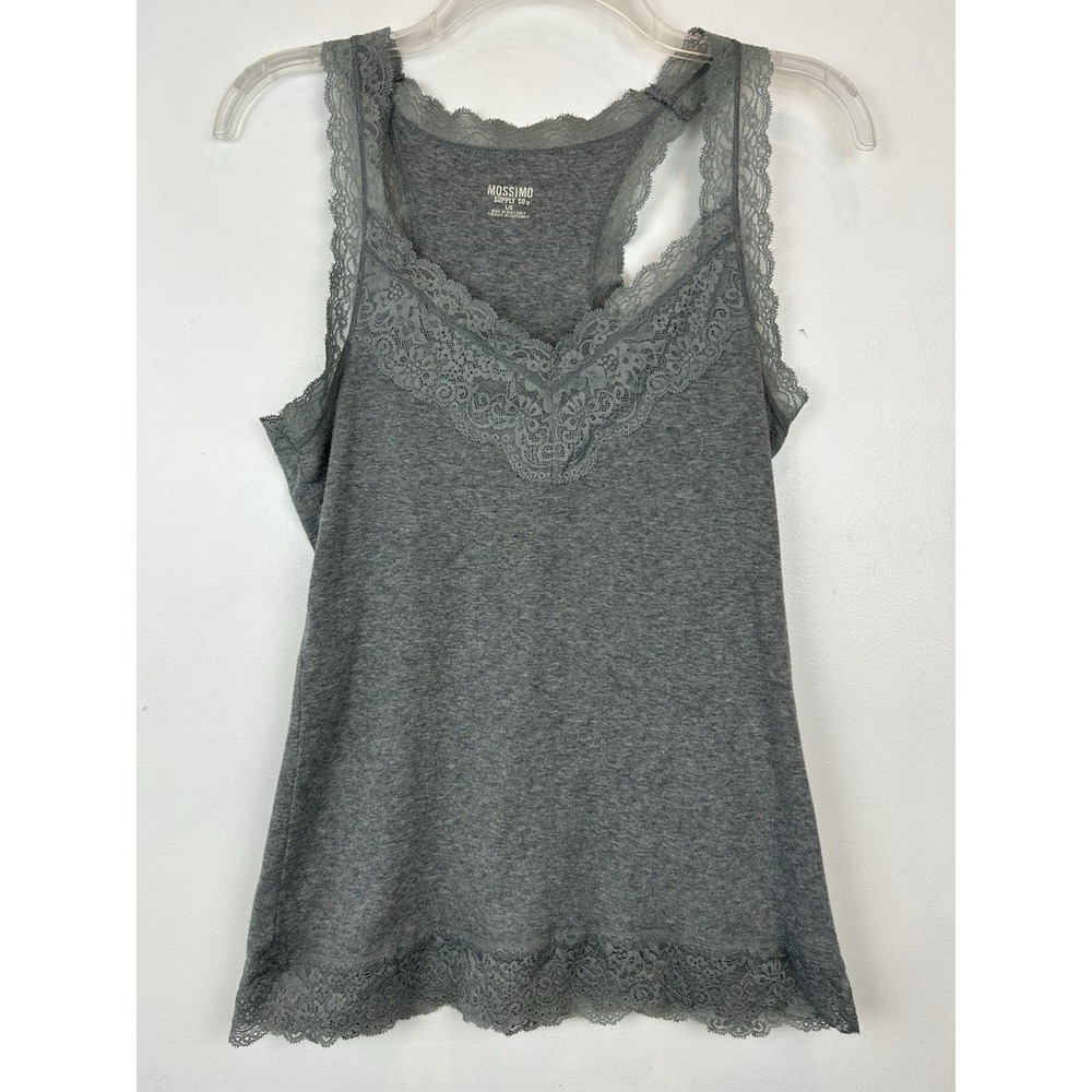 Vintage Y2K Gap Tank Top Lace Womens Large Bella Swan Cami Festival Grunge Goth